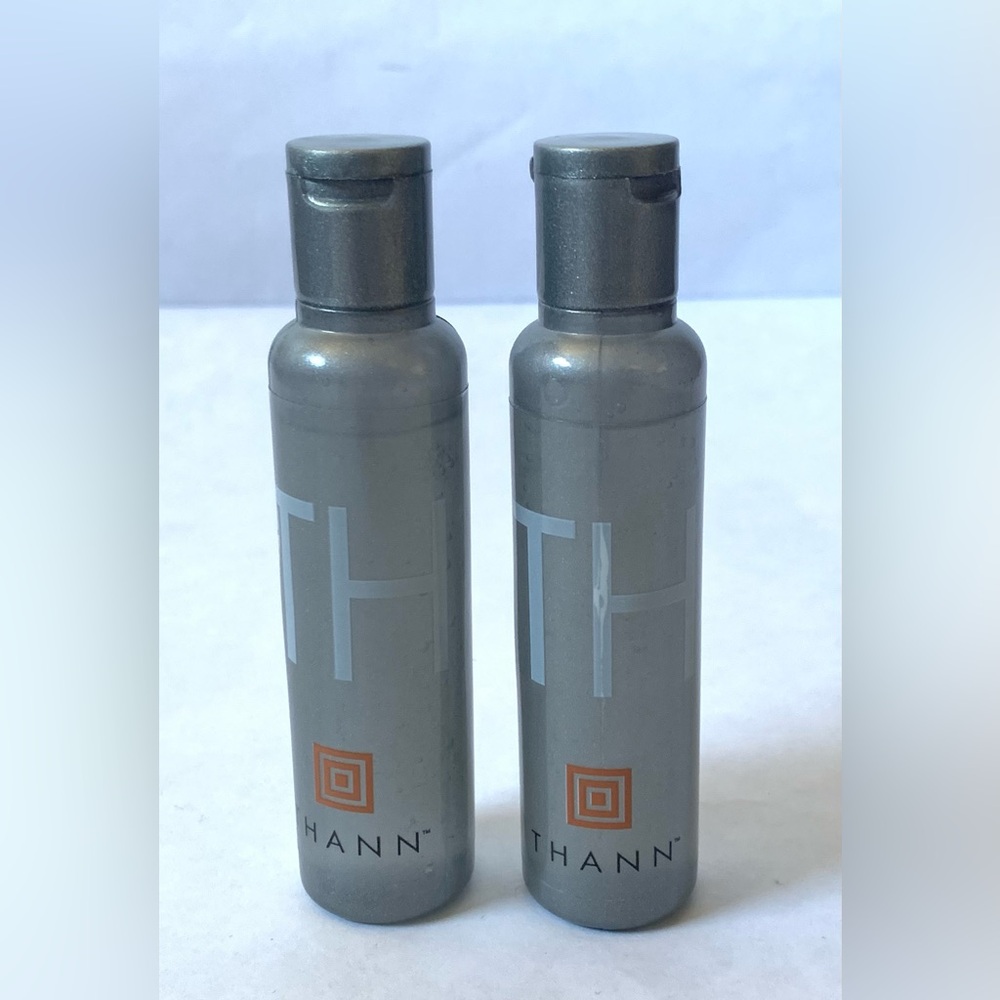 2 Thann Shower Gel Aromatic Wood Travel Size 1.25 New